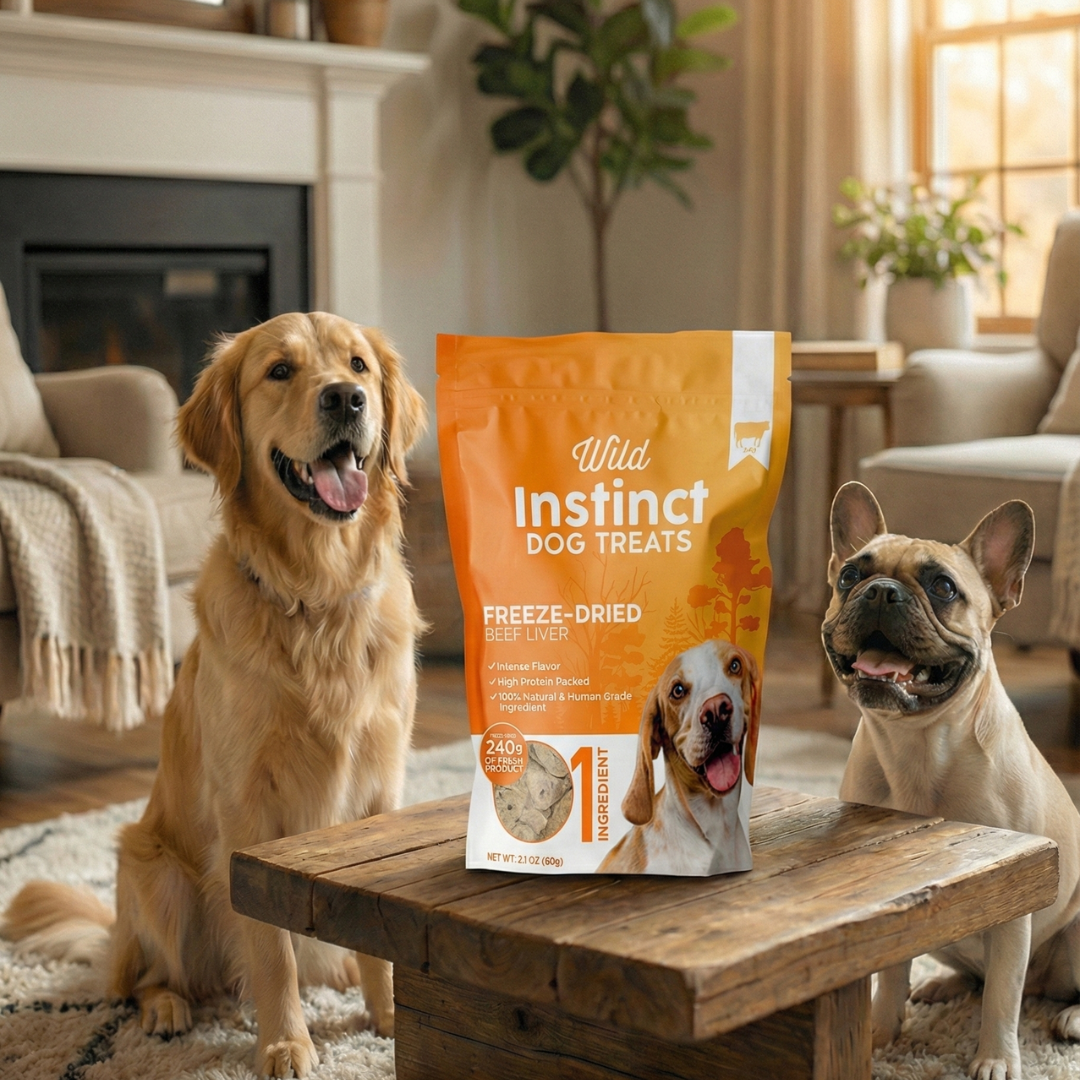 Freeze-Dried Beef Liver for Dogs